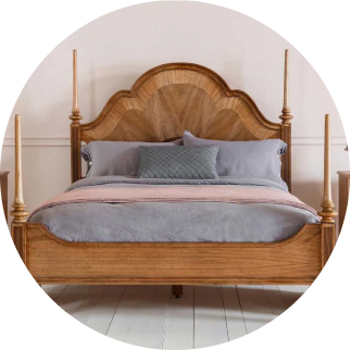 Teak Wood Bed
